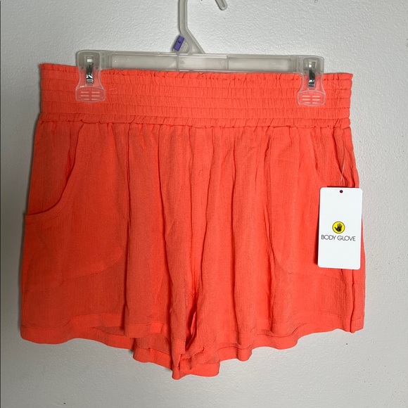 Body Glove Women’s Peach Color Cover Up Shorts - Picture 1 of 7